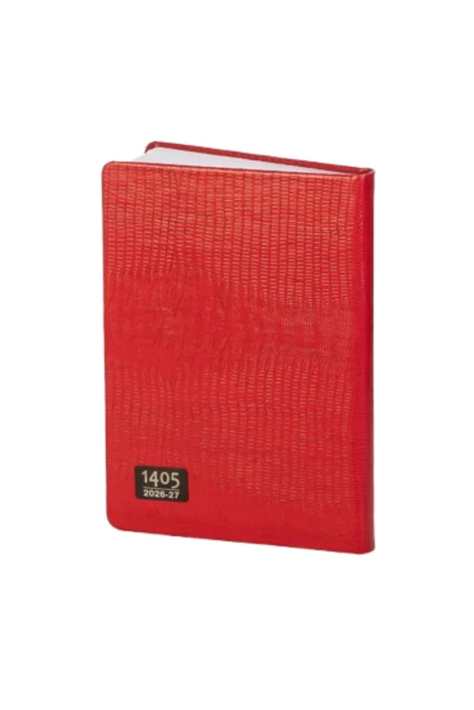 سررسید چرم طرح ماری قرمز