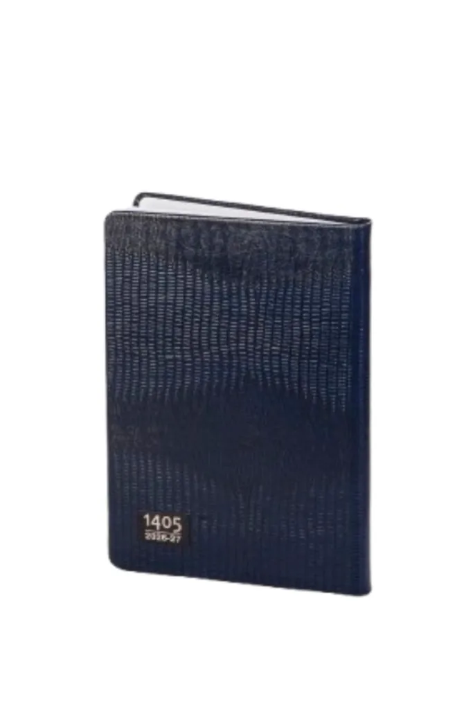 سررسید چرم طرح ماری سرمه‌ای