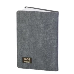 سررسید چرم طرح جین سرمه‌ای